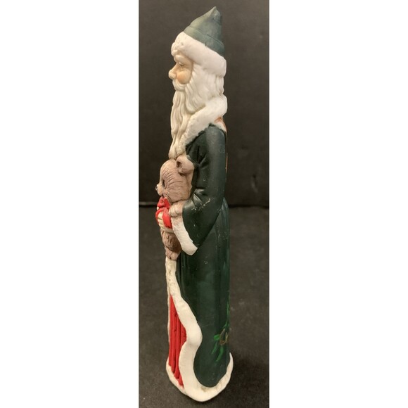 Two Old World Santa Claus Figurines Tall Style Christmas Decor - Picture 5 of 11